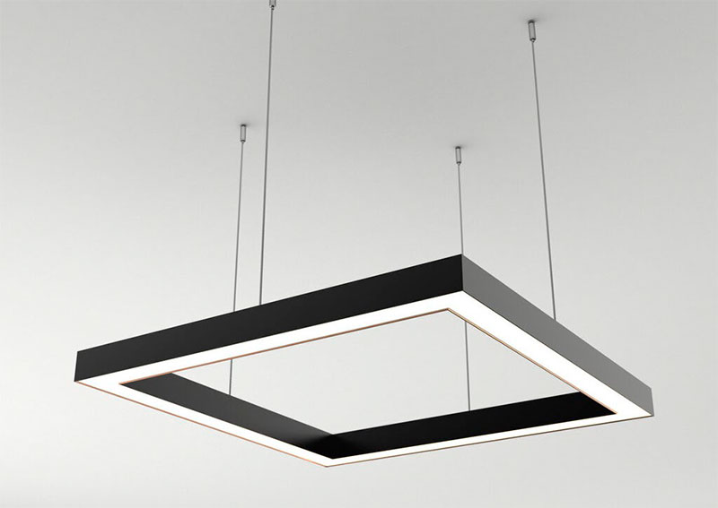 Светодиодный квадратный светильник LUM-QUAD70